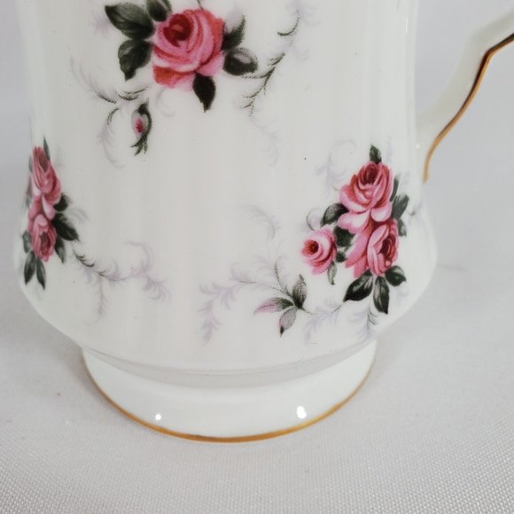 Hammersley Spode Princess House Windsor Rose Cream Pitcher 3.5" fine bone china - Picture 5 of 9